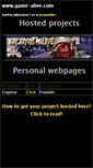 Mobile Screenshot of game-alive.com